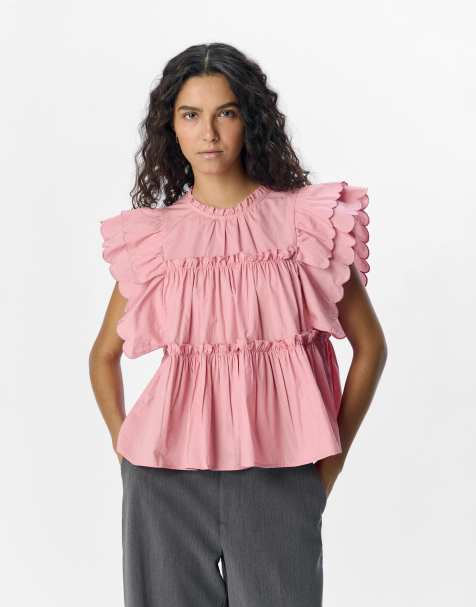 Object - Top in elegant roze - view 1