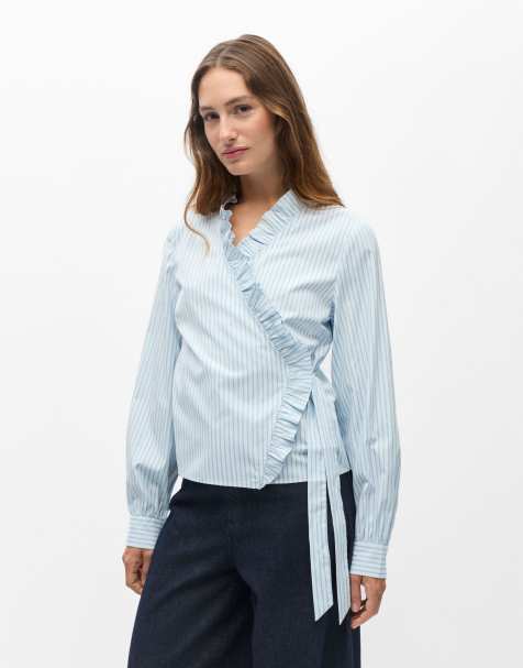 Object - Top in 'Kentucky' blauw - view 1