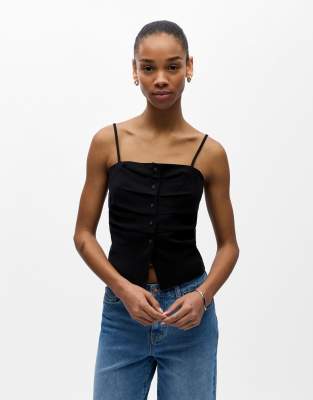 Object - Top in Schwarz