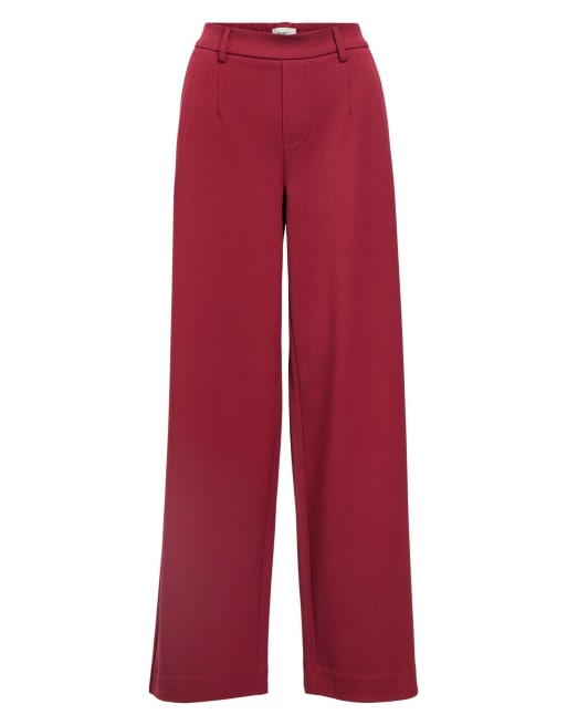 Object Trousers in cabernet 1, 5 of 5