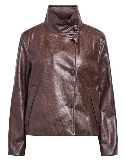 Object Veste enduite chocolat, 5 de 6