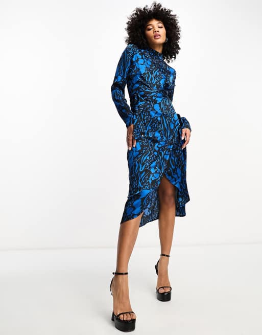 Il vestito discount blu e nero