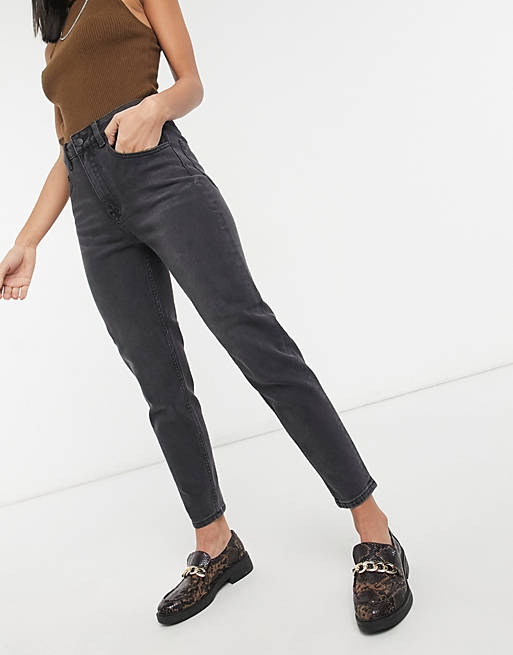 Object Vinnie high waist mom jeans in grey