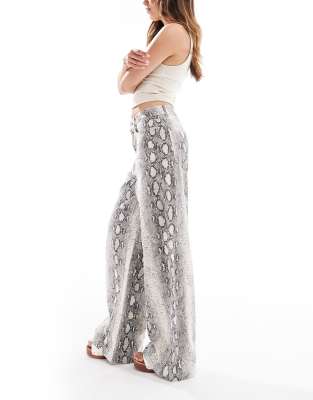 Object Wide Leg Jeans