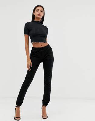 фото Облегающие джоггеры asos design-черный