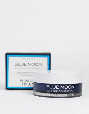 фото Очищающий бальзам sunday riley blue moon clean rinse cleansing balm, 100 граммов-бесцветный