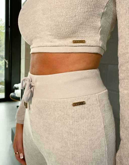 ODolls Collection - Joggers grigi skinny in maglia, 3 di 4