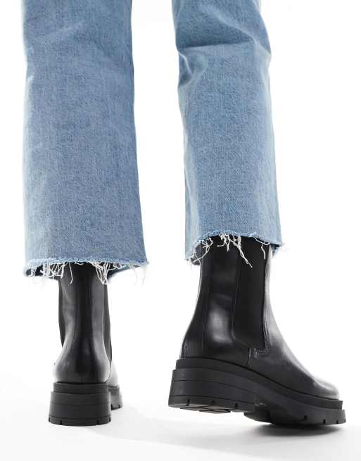 Off The Hook - Bank - Bottines chelsea montantes style western en cuir, 4 de 4