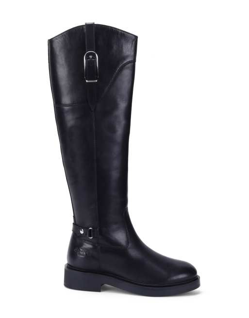 Off The Hook - Carnaby - Stivali eleganti al ginocchio in pelle neri, 2 di 4