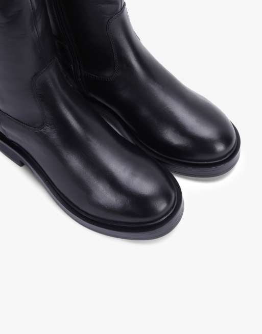Off The Hook - Carnaby - Stivali eleganti al ginocchio in pelle neri, 3 di 4