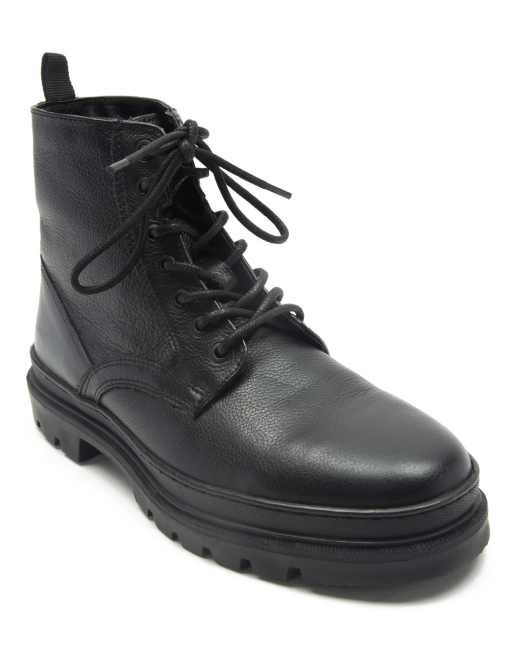 Off The Hook - Clancy - Bottines derby en cuir à lacets - Noir