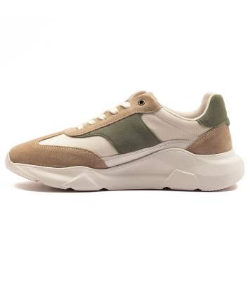  'COLLINS' Casual Lace-up Men's Leather Trainers