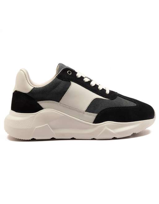 OFF THE HOOK 'COLLINS' Casual Lace-up Men's Leather Trainers, 2 of 4