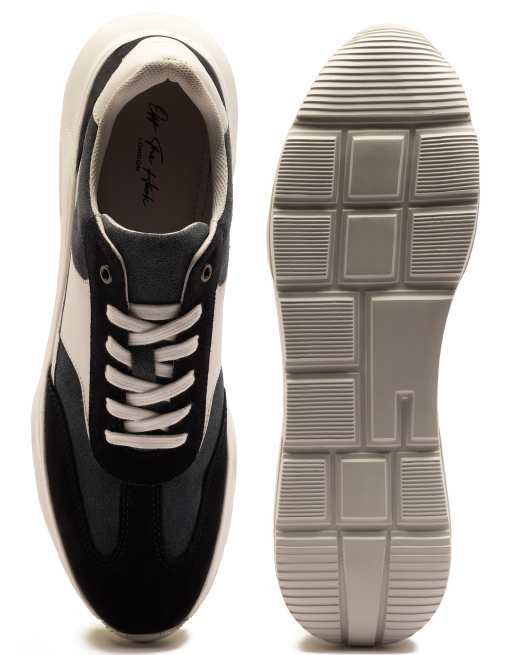 OFF THE HOOK 'COLLINS' Casual Lace-up Men's Leather Trainers, 4 of 4