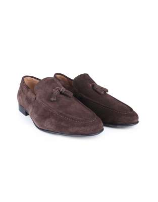  Emerson suede leather tassel loafers  suede