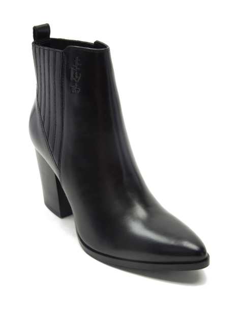 Off The Hook - Finsbury - Bottines en cuir à talon haut - Noir - view 1