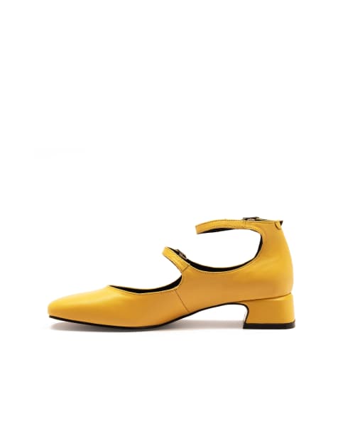 OFF THE HOOK – FLEET – Mary-Jane-Schuhe aus Leder mit Blockabsatz für Damen - view 1