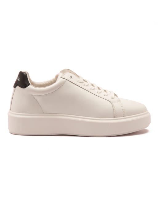 Asos mens white sneakers online