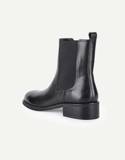 Off The Hook Halo leather chelsea ankle boots in black, 3 of 6