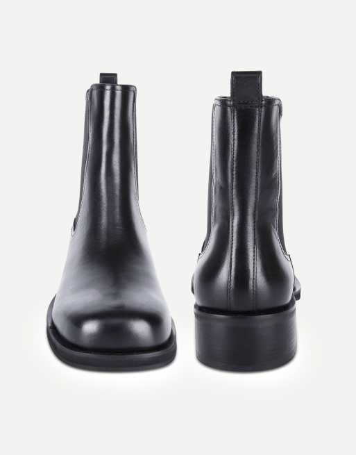 Off The Hook Halo leather chelsea ankle boots in black, 4 of 6