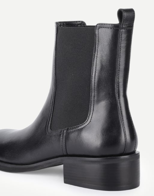 Off The Hook Halo leather chelsea ankle boots in black, 5 of 6