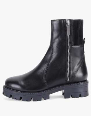 Off The Hook - 'Harrogate' Bazel - Chelsea-Stiefel aus Leder in Schwarz