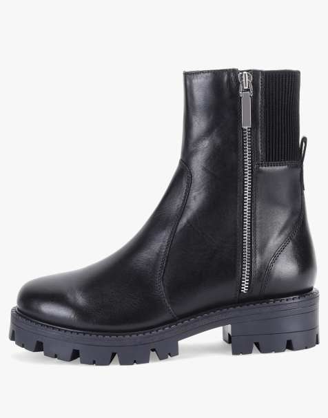 Off The Hook - Harrogate - Bottines Chelsea en cuir - Noir - view 1