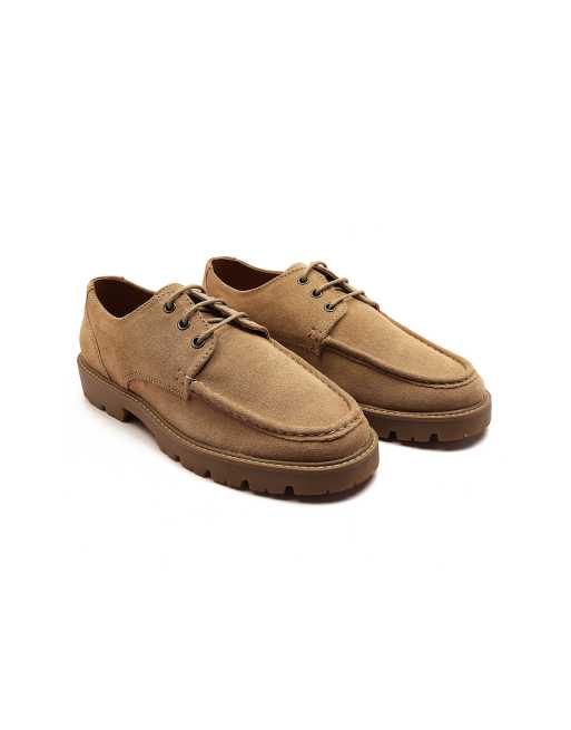 OFF THE HOOK 'HARVEY' Suede Leather Casual Lace-up Boat Shoes, 2 of 4