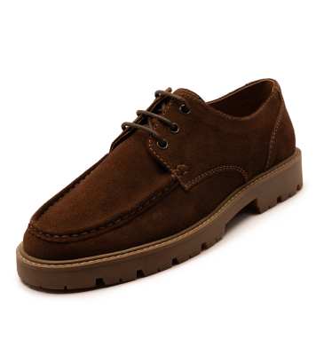  'HARVEY' Suede Leather Casual Lace-up Boat Shoes