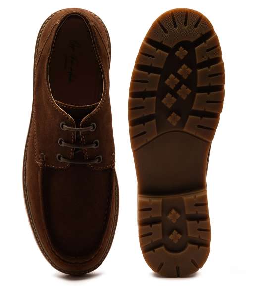 OFF THE HOOK 'HARVEY' Suede Leather Casual Lace-up Boat Shoes, 2 of 4