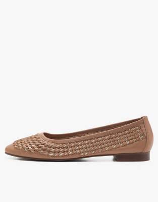 Off The Hook - Kenton - Ballerines en cuir - Fauve-Marron