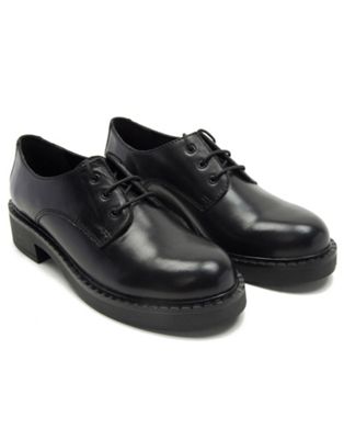 Off The Hook ladbrook derby leather lace-up shoe in black