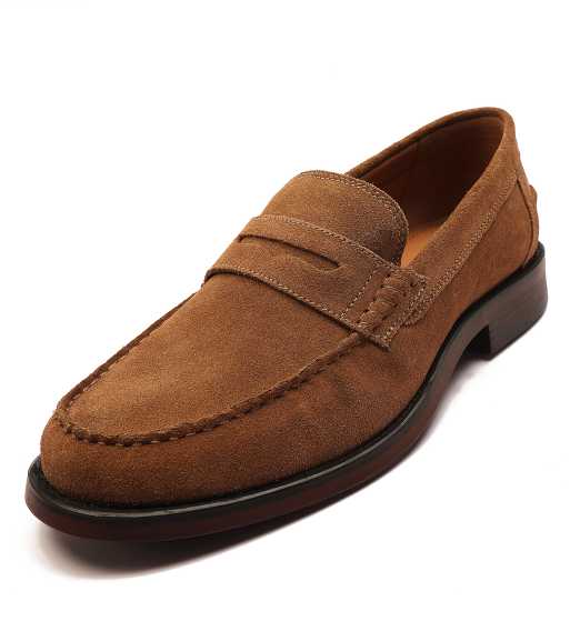 Off The Hook 'monro' loafer formal/casual slip-on leather shoes in mink