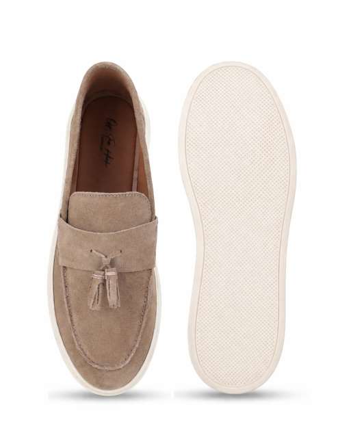 OFF THE HOOK 'RORY' Loafer Tassel Casual Slip-On Suede Leather Shoes, 3 of 4