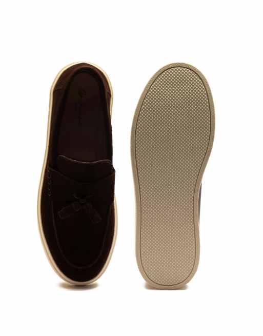 OFF THE HOOK 'RORY' Loafer Tassel Casual Slip-On Suede Leather Shoes, 3 of 4