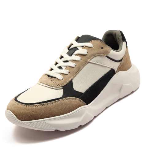 OFF THE HOOK 'ROXY' Casual Lace-up Men's Leather Trainers - view 1