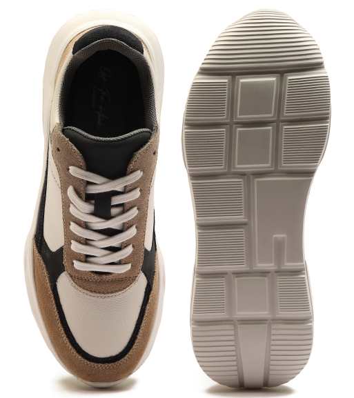 OFF THE HOOK 'ROXY' Casual Lace-up Men's Leather Trainers, 4 of 4
