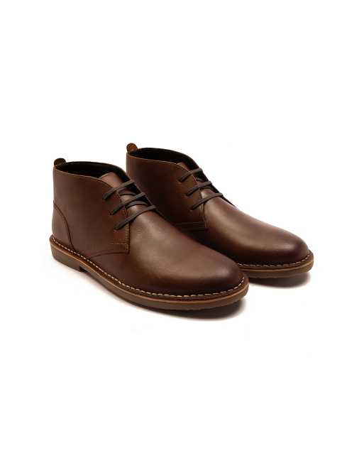 OFF THE HOOK 'SAHARA' Leather Casual Lace-up Chukka Boots, 2 of 4