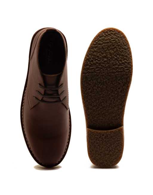 OFF THE HOOK 'SAHARA' Leather Casual Lace-up Chukka Boots, 3 of 4