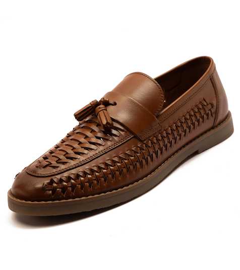 OFF THE HOOK 'TIGER' Loafer Tassel Casual Slip-On Leather Shoes - view 1