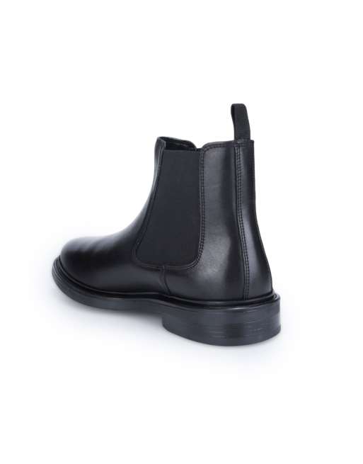 Off The Hook Torrance leather slip-on chelsea boots in black, 4 of 4