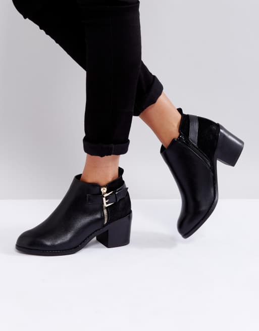 Office Academy Buckle Ankle Boots | ASOS