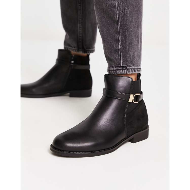 Office womens hot sale black boots