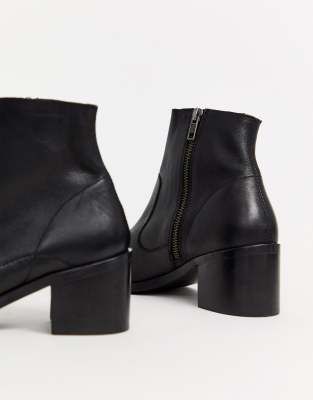 office block heel boots