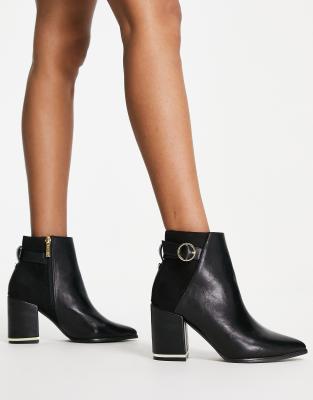 3 buckle ankle boots