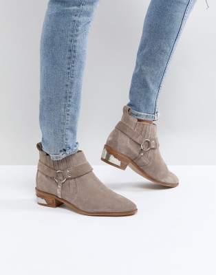 office suede boots