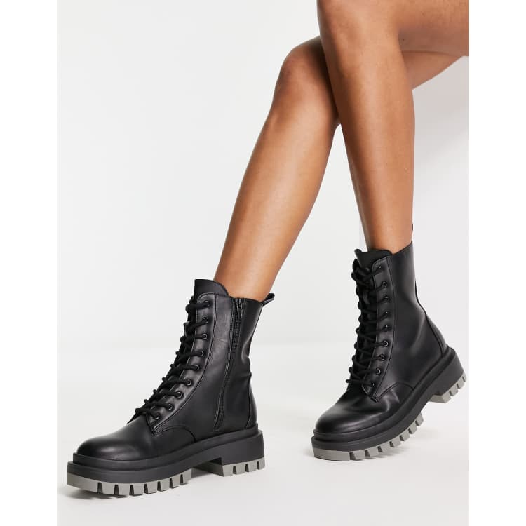 Office zip store front boots