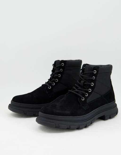 Office - Binley - Bottines à lacets - Noir 