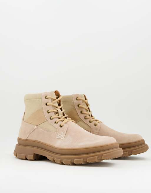 Office Binley - Scarponcini stringati beige 