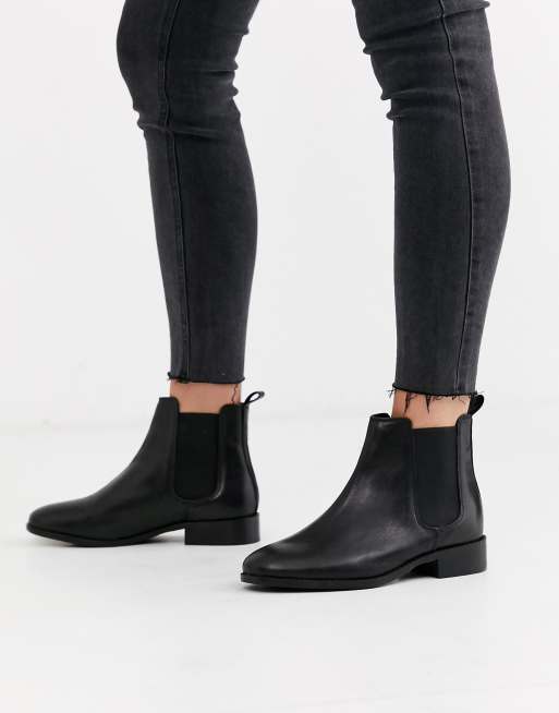 Office black 2025 chelsea boots